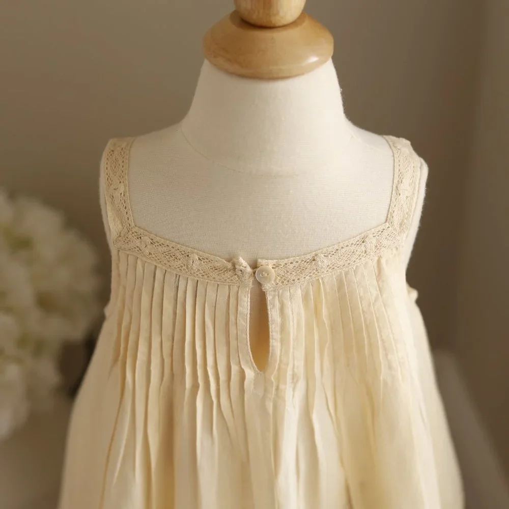 GORGEOUS Vintage Toddler Girl's Day Gown Portrait Dress Slip Size 2 Boutique NWT - Picture 4 of 9